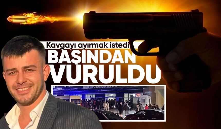 Kilimli’de korkunç olay: Kavgayı ayırmak istedi, başından vuruldu