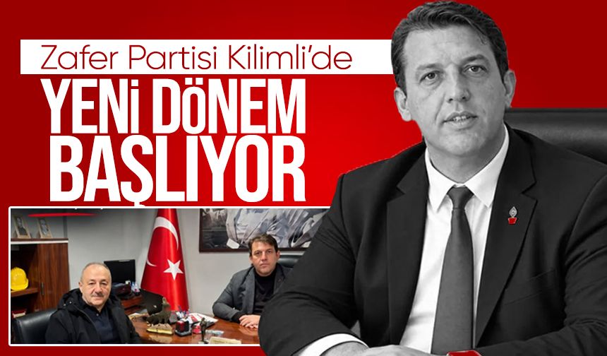 Zafer Partisi Kilimli’de yeni dönem başlıyor: Yüksel Öncü başkanlığa atandı