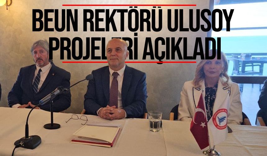BEUN Rektörü Ulusoy yeni projeleri açıkladı: Hastaneye katlı otopark, kampüslere yeni yatırımlar