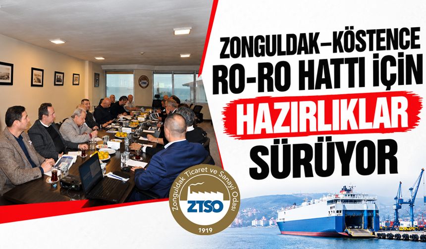 Zonguldak–Köstence Ro-Ro hattı için hazırlıklar sürüyor