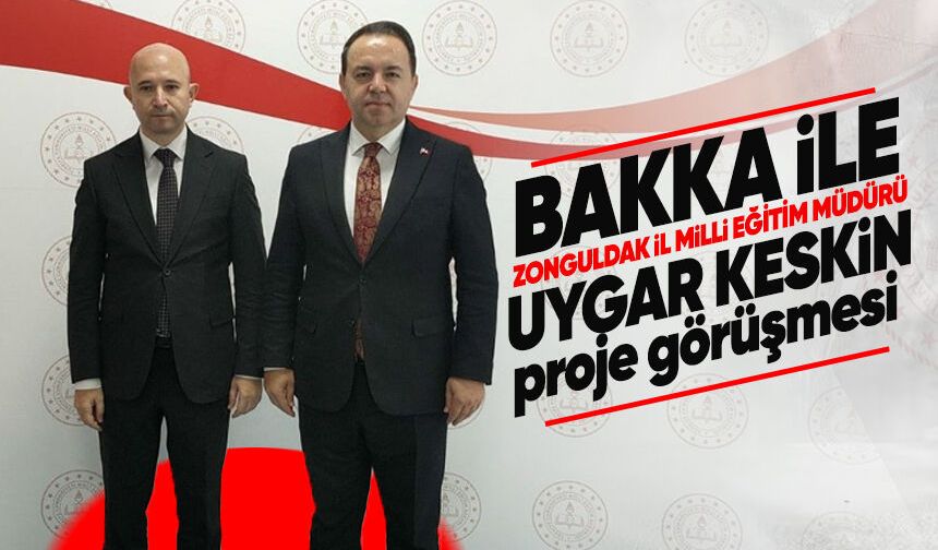 BAKKA ile İl Millî Eğitim Müdürlüğü arasında proje görüşmesi