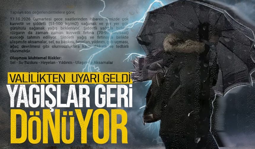 Zonguldak için yeni alarm: Metrekareye 100 kilo yağış bekleniyor