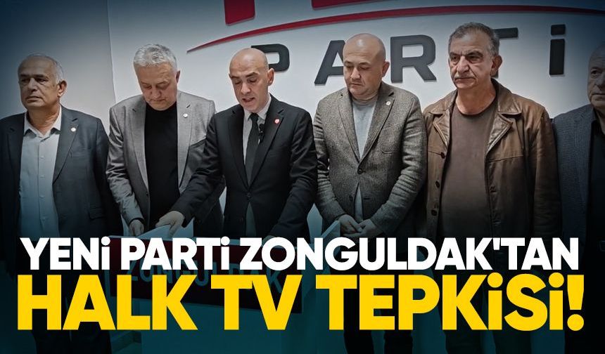 YENİ Parti Zonguldak'tan Halk TV tepkisi!