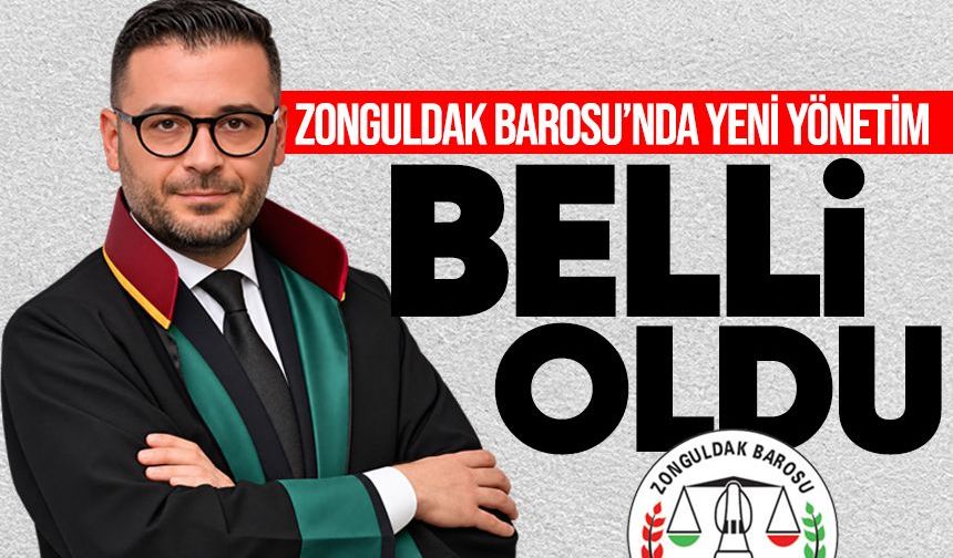 Zonguldak Barosu’nda yeni yönetim göreve başladı
