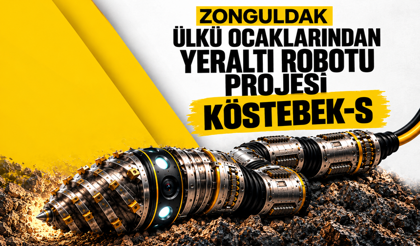 Zonguldak Ülkü Ocaklarından yeraltı robotu projesi: KÖSTEBEK-S