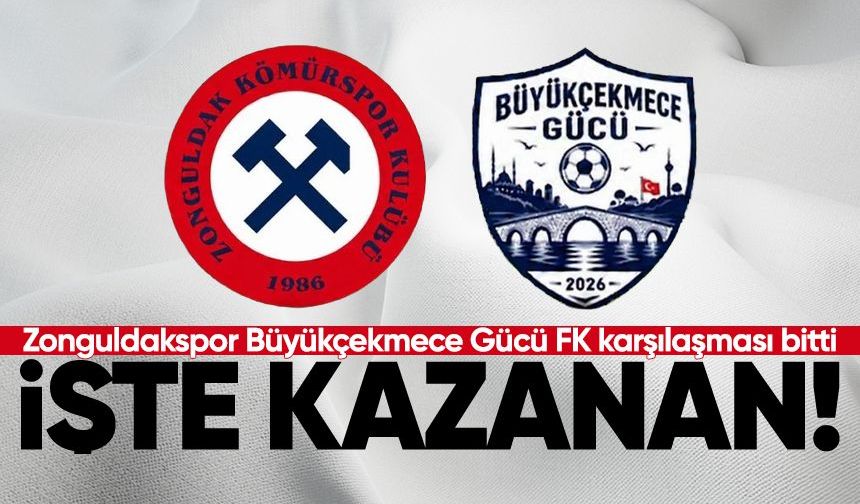 Zonguldakspor FK, yağmur altında 2-1 kazandı