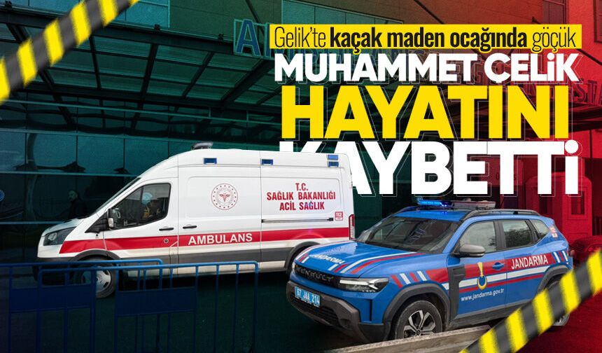 Zonguldak'ta kaçak maden ocağında göçük: Muhammet Çelik hayatını kaybetti