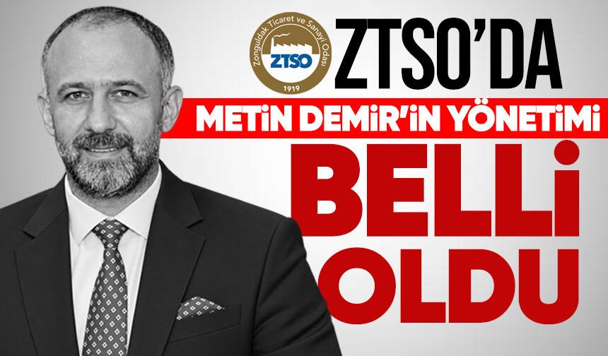 ZTSO'da Metin Demir'in yönetimi belli oldu