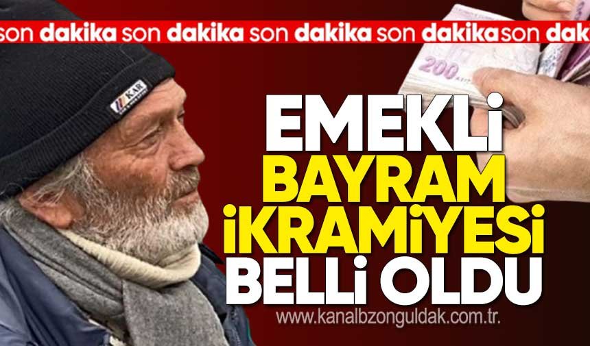 Emekli Bayram İkramiyesi Belli Oldu
