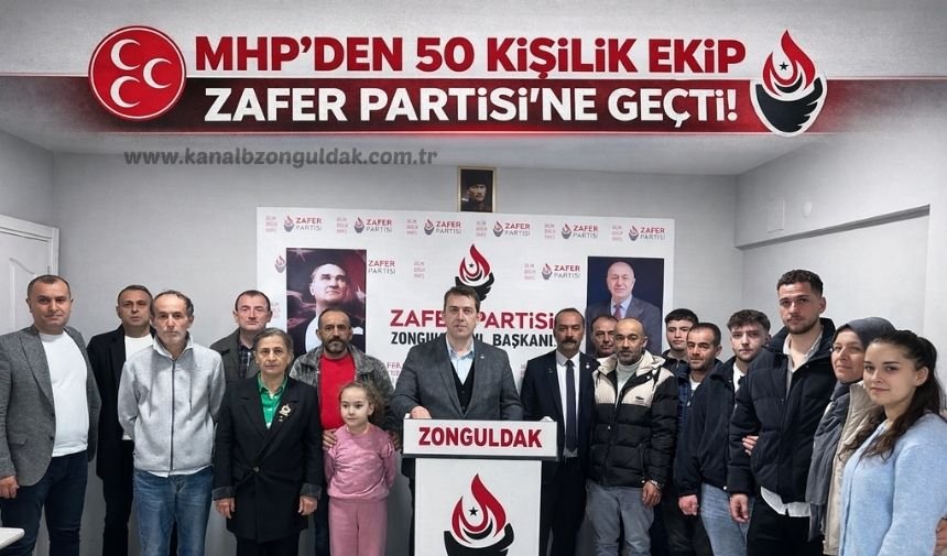 MHP kan kaybına devam ediyor: Eski yönetim kurulu üyesi ve yaklaşık 50 kişi Zafer Partisine katıldı