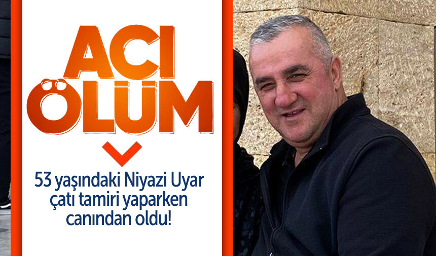 Zonguldak'ta acı ölüm: Çatı tamiri yaparken canından oldu!