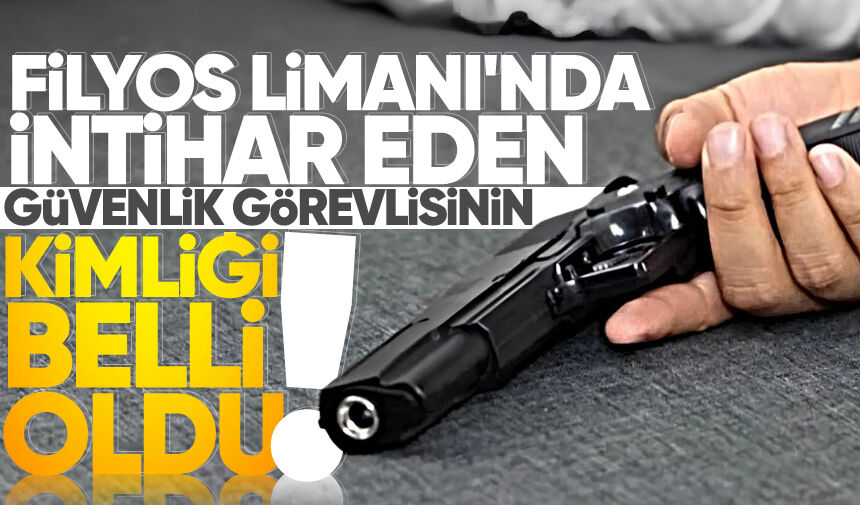 Filyos Limanı'nda kafasına sıkan güvenlik görevlisinin kimliği belli oldu!