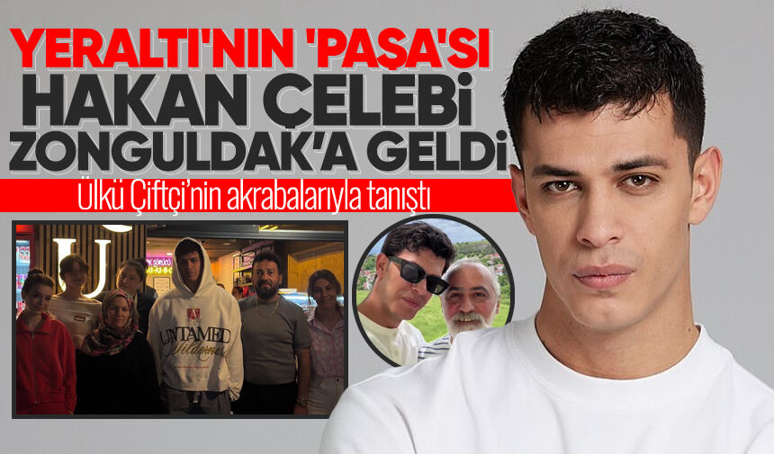 Yeraltı'nın 'Paşa'sı Hakan Çelebi Zonguldak'a geldi