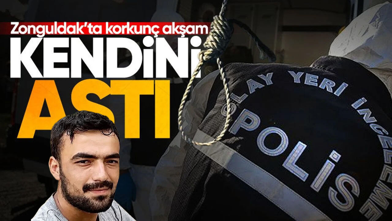 35 yaşındaki Mehmet Cebeci evinde asılı halde bulundu