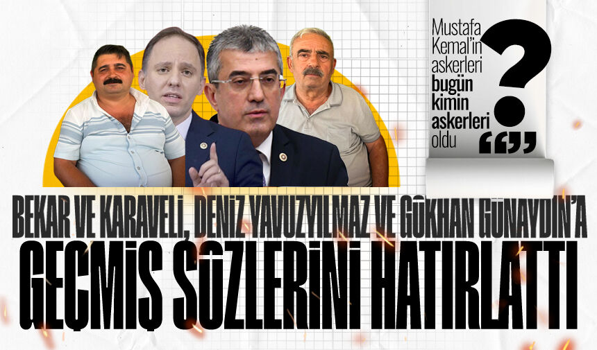 Nedim Bekar ve Kenan Karaveli, Yeni Parti’ye geçen isimlere seslendi