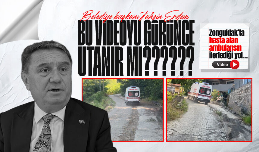 Zonguldak'ta ambulans çilesi: Hasta taşımak işkenceye döndü...