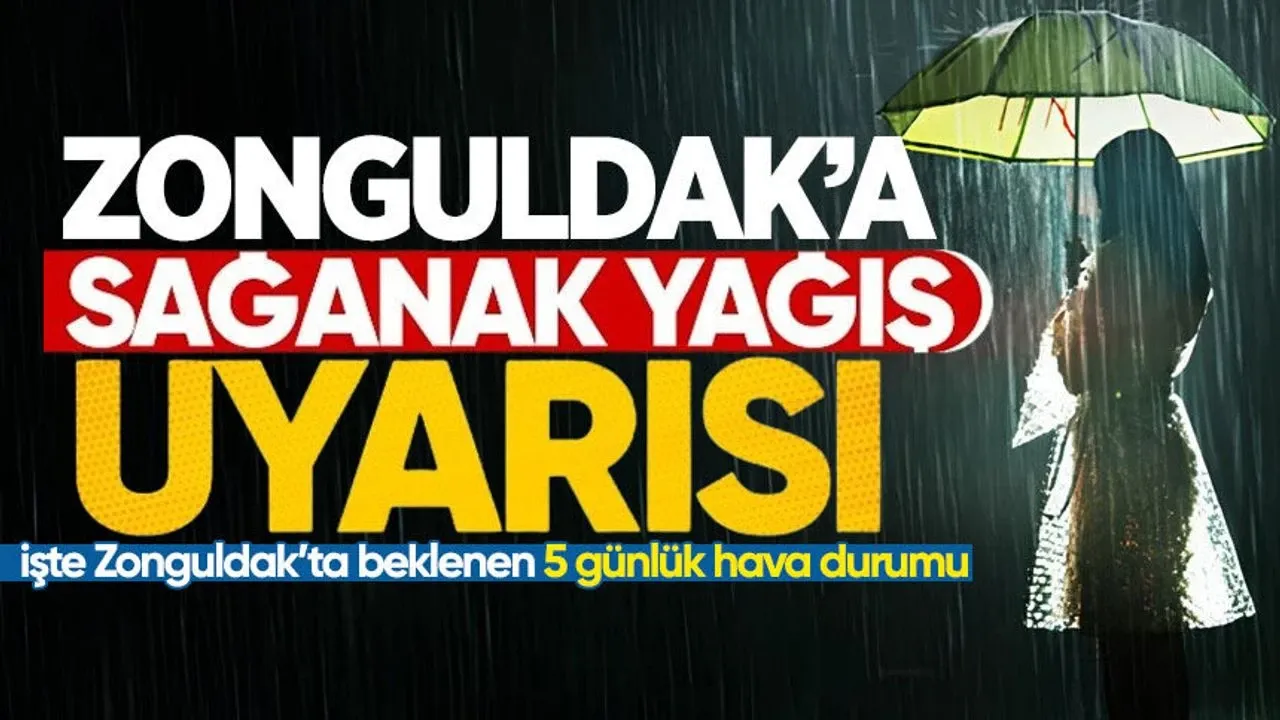 Zonguldak’ta yağışlı hava geri geliyor! Hafta sonuna dikkat