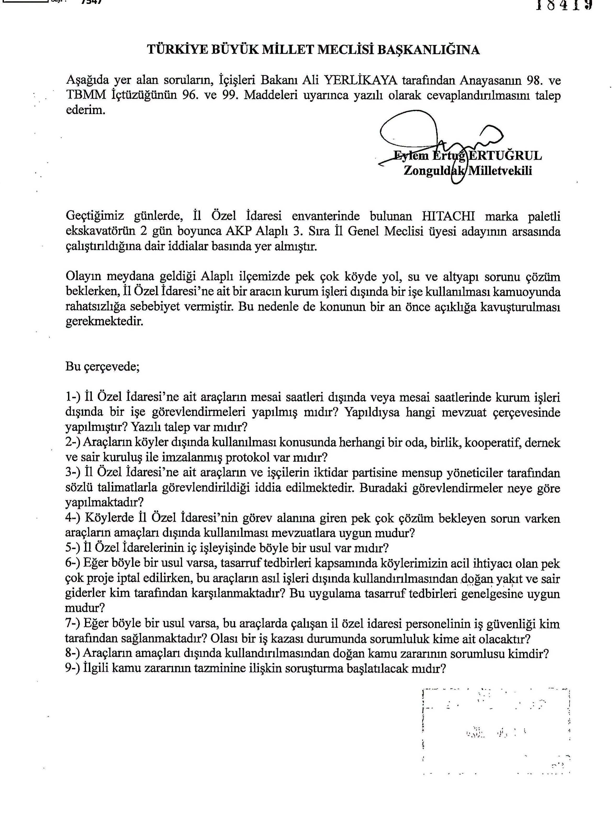 Bakanlık Karar 2