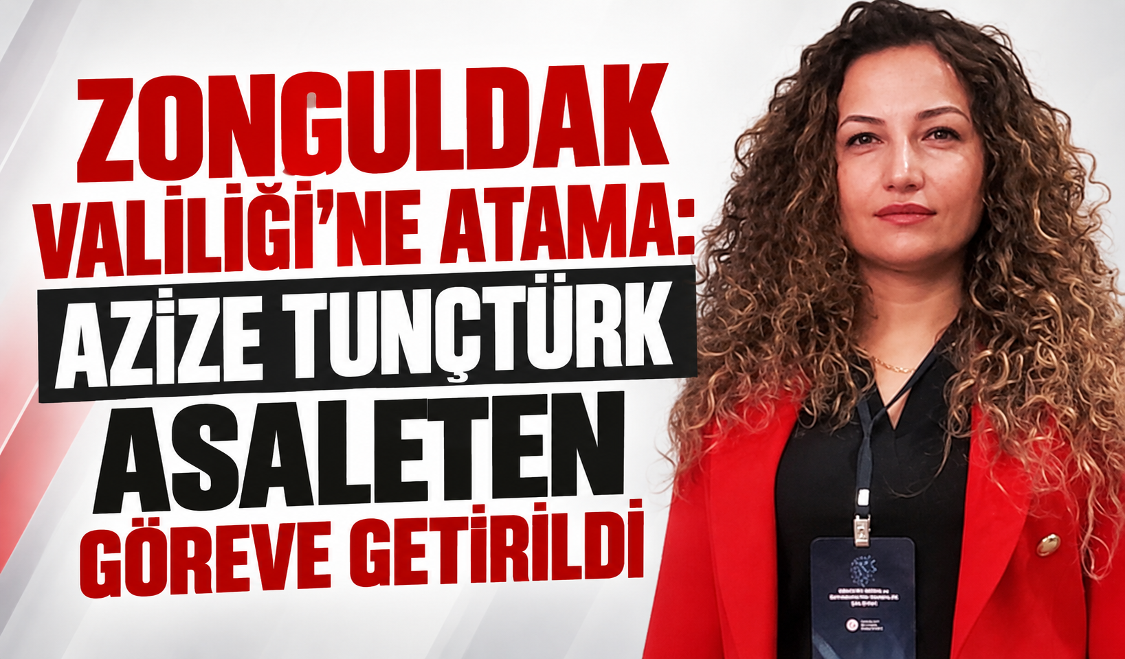 Zonguldak Valiliği’ne atama: Azize Tunçtürk Asaleten göreve getirildi