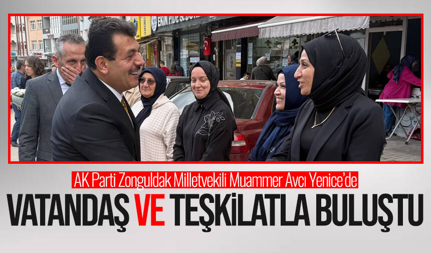 Muammer Avcı, vatandaş ve teşkilatla buluştu