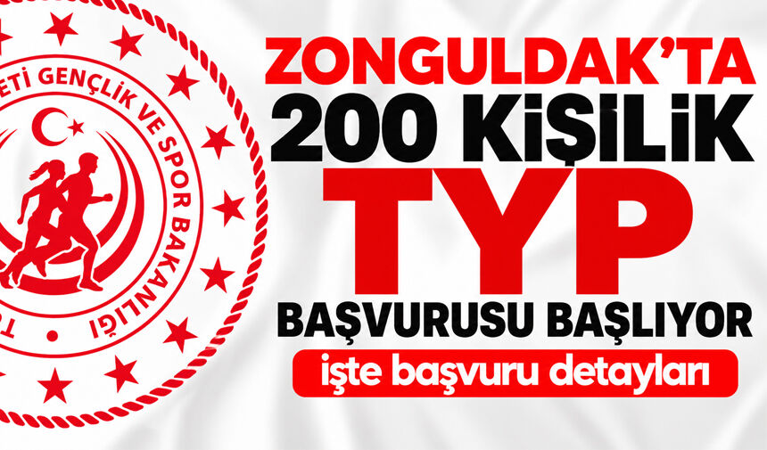 Zonguldak’ta 200 kişiye iş fırsatı: TYP başvuruları başlıyor
