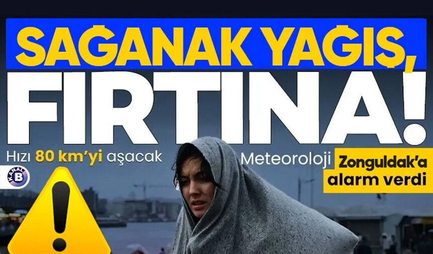 Uyarılar peş peşe geliyor: Zonguldak'ta şiddetli fırtına bekleniyor!