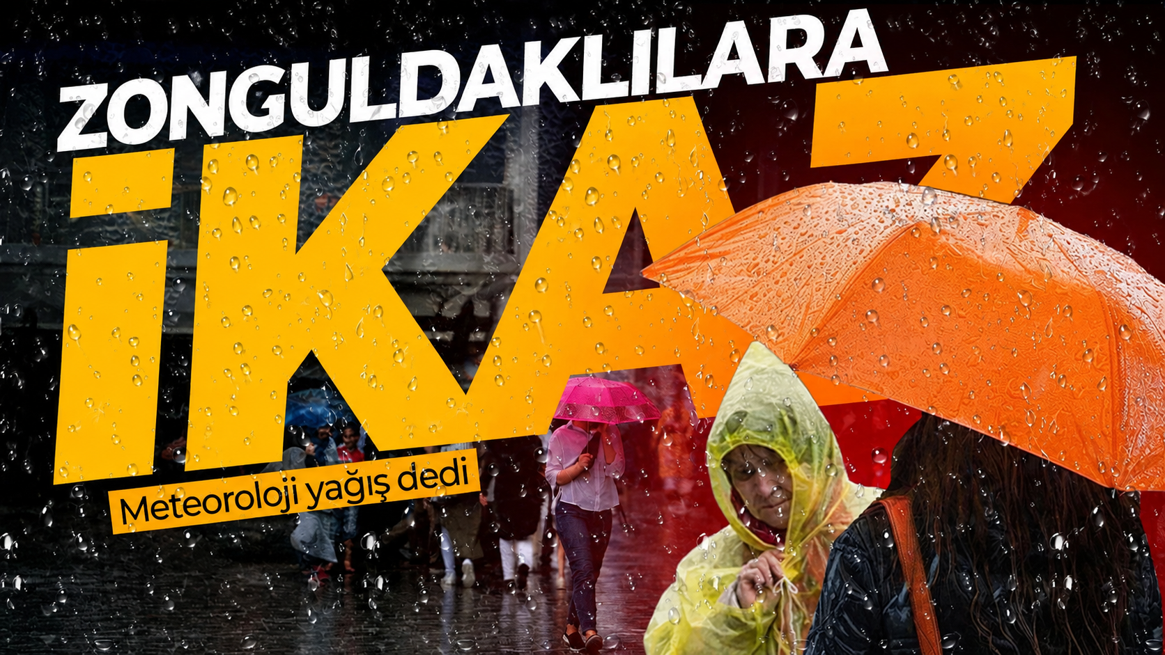 Zonguldak için tekrar yağış uyarısı! Sağanak etkili olacak