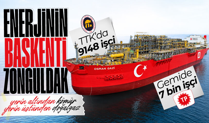 Zonguldak’ın enerji hikayesi yeniden yazılıyor: Yerin altından kömür yerin üstünden doğalgaz!