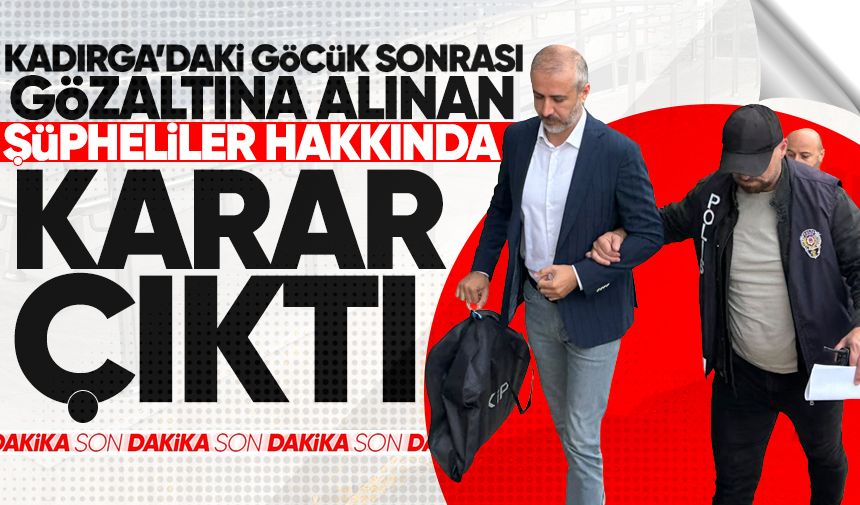 Kadırga’daki göçük sonrası gözaltına alınan şüpheliler hakkında karar çıktı