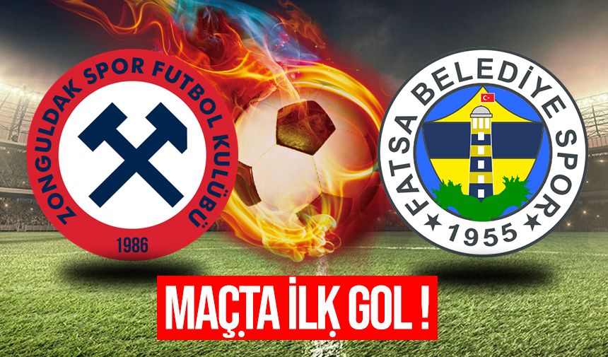 Zonguldakspor - Fatsa Belediyespor maçı başladı!