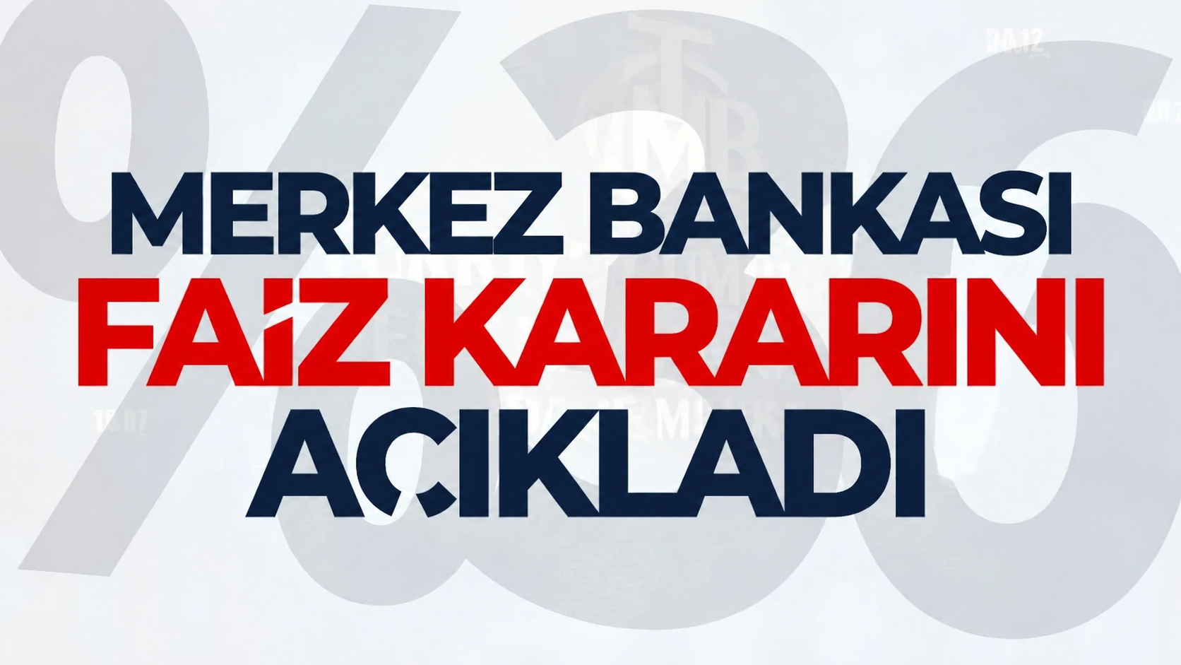 Merkez Bankası Ekim 2026 faiz kararını açıkladı